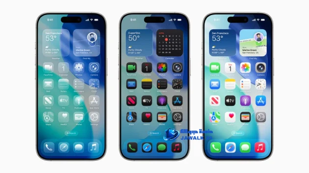 طريقة تغيير شكل أيقونات الآيفون في iOS 26.3