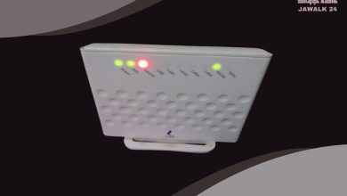 حل مشكلة انطفاء لمبة internet و dsl في الراوتر